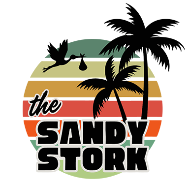 The Sandy Stork Logo